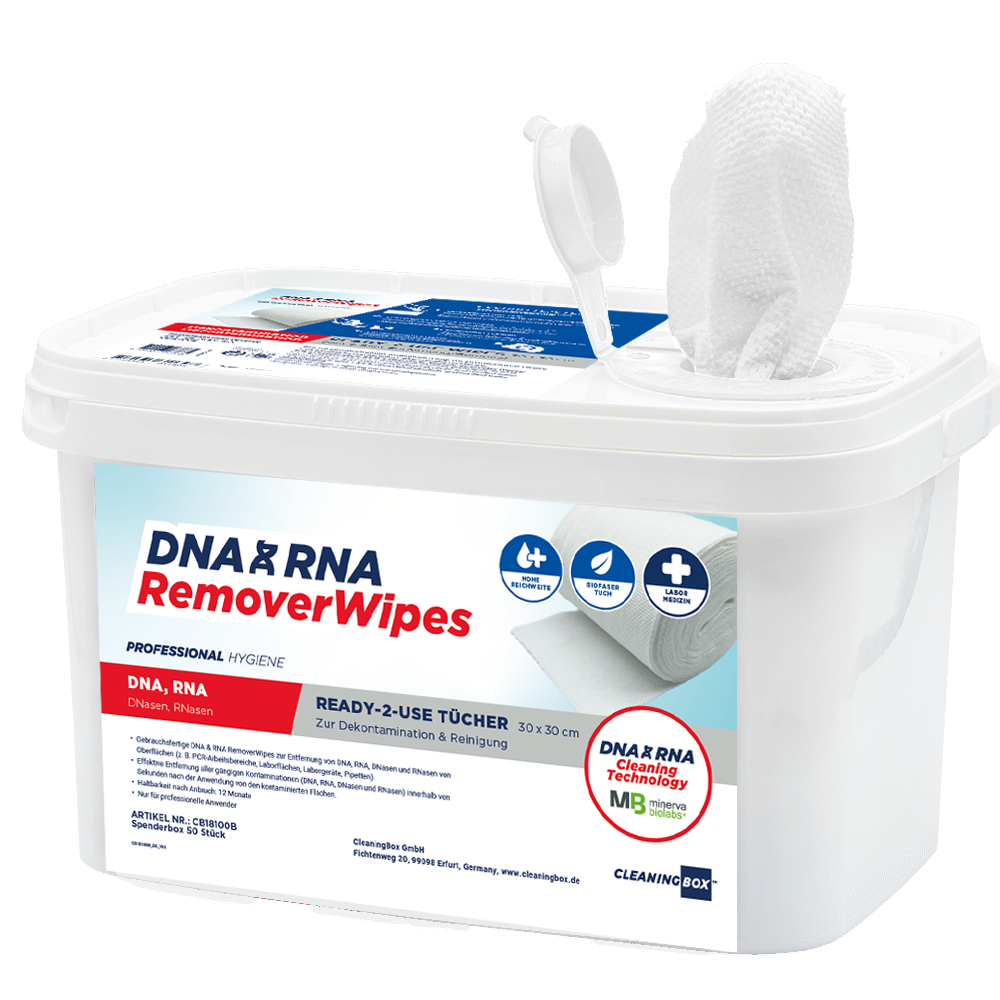 RemoverWipes 300er Spenderbox – Ready-to-Use Dekontaminationstücher